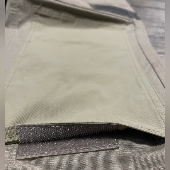 FXD work pants. Tan color dark grey and neon green. Size 32 waist - Picture 6 of 12